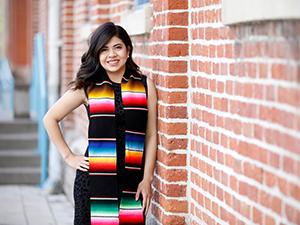 Broadcast Journalism graduate, Andrea Herrera